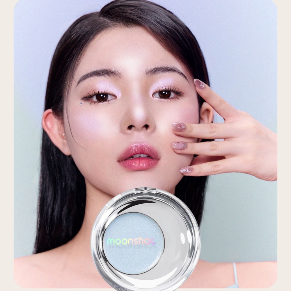 2pcs/$8-Purple and Orange Glitters for lip and cheek-2pcs Made in Korea